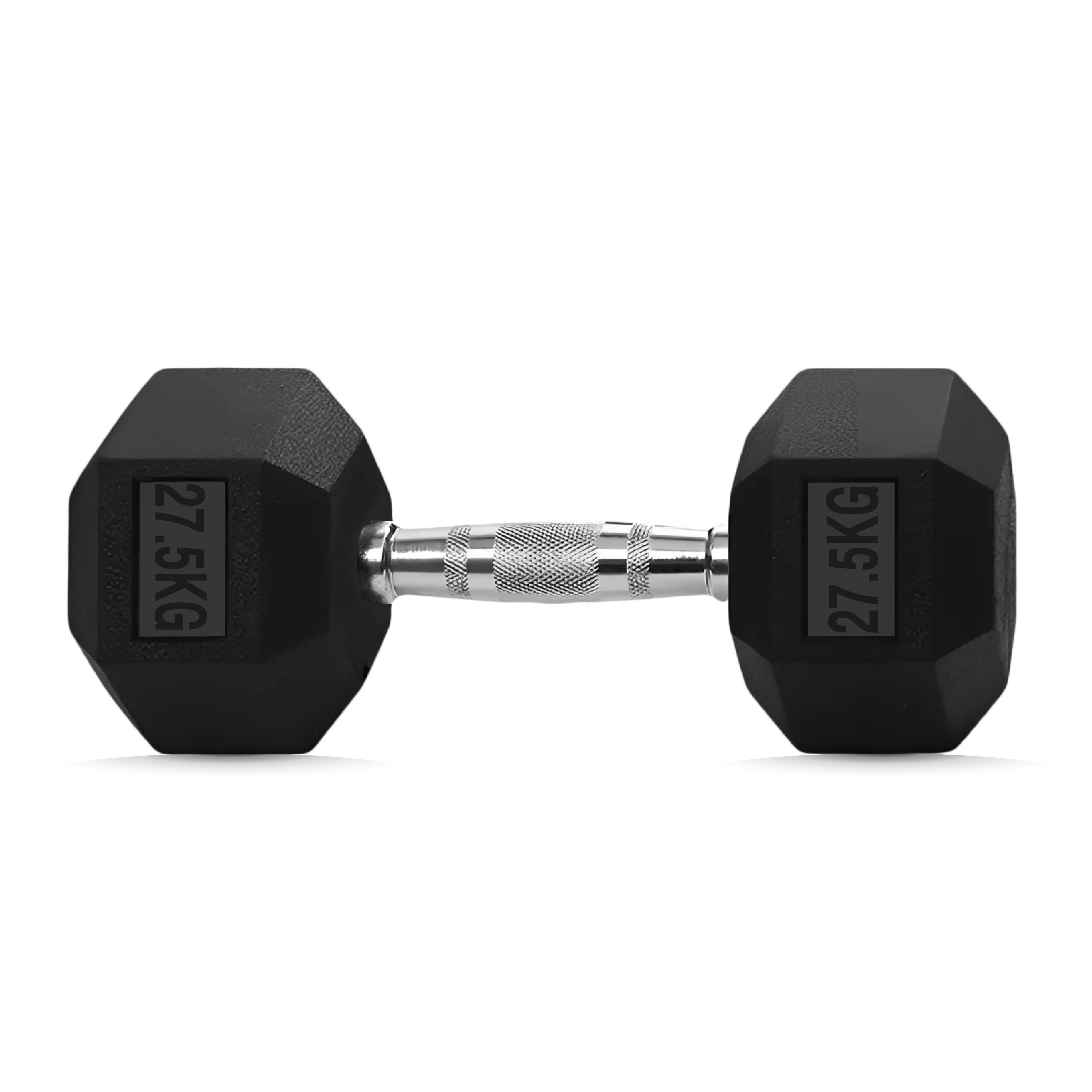 ดัมเบลยางเหลี่ยม HOMEFITTOOLS 27.5 KG 1 คู่_0
